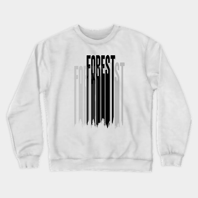 Forest Crewneck Sweatshirt by Bongonation